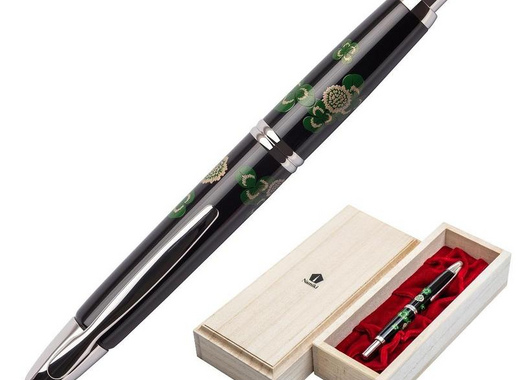 Ручка перьевая Namiki Capless White Clover цвет чернил черный цвет корпуса черный